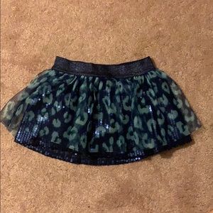 Justice blue skort